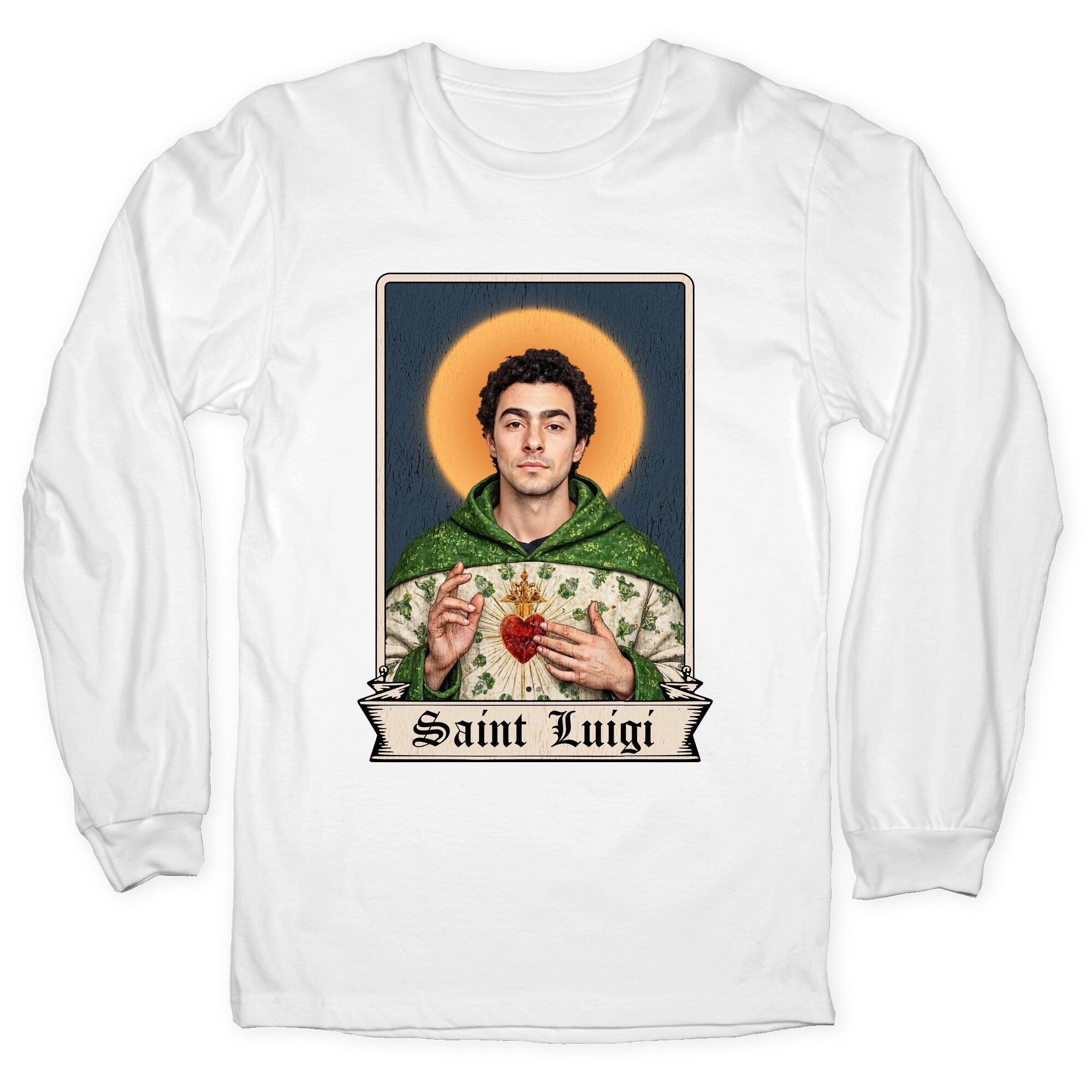 Saint Luigi Mangione Longsleeve Tee